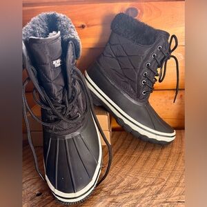 Nord Trail Womens 3M Thinsulate Black Winter Boots